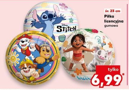 Piłka stich 23 cm promocja w Kaufland