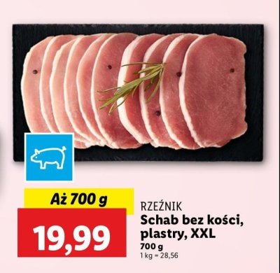 Schab wieprzowy bez ko艣ci plastry Rze藕nik codzienna dostawa promocja