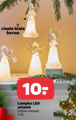 Lampka LED aniołek promocja w Netto