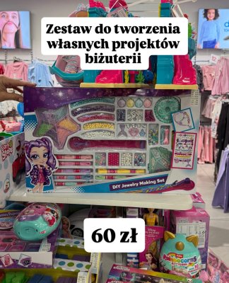 Zestaw do samodzielnego tworzenia biżuterii DIY promocja w Pepco