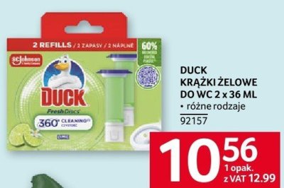 Kostki do WC Duck 2x36ml promocja w Selgros