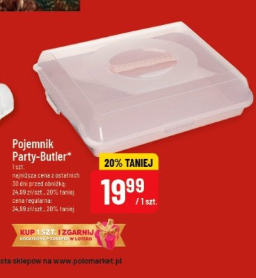 Pojemnik Party-Butler promocja w POLOmarket