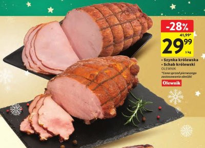 Schab królewski OLEWNIK promocja w Intermarche