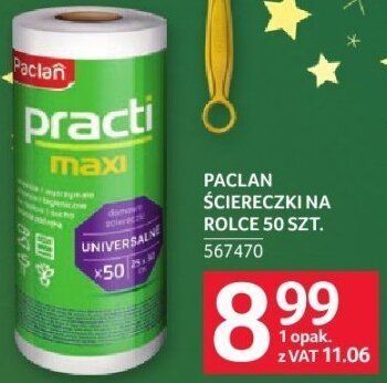 Ściereczka rolce Paclan promocja w Selgros