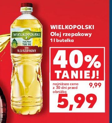Olej Wielkopolski rzepakowy promocja