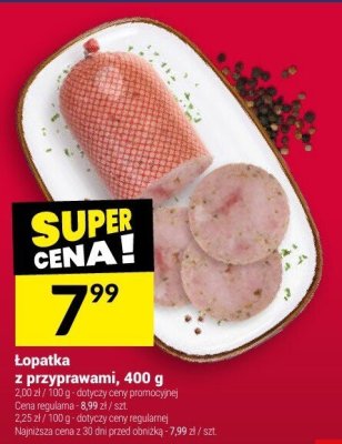 Łopatka z przyprawami promocja w Twój Market