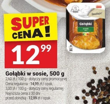 Gołąbki w sosie, 500 g promocja w Twój Market