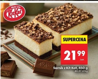 Sernik promocja w Biedronka