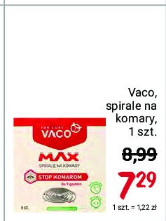 Spirale na komary max Vaco promocja