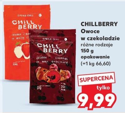 Owoce w czekoladzie różne rodzaje promocja w Kaufland