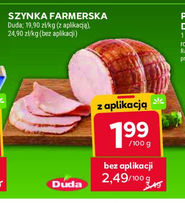 Szynka farmerska Silesia duda promocja w Stokrotka