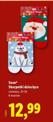 Skarpetki dziecięce  promocja w Lidl