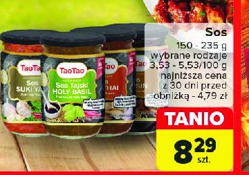 Sos suki yaki Tao tao promocja