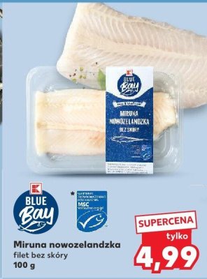 Miruna nowozelandzka filet bez skóry promocja w Kaufland