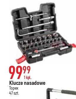 Klucze nasadowe 1/2", 1/4" Topex promocja
