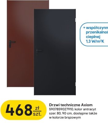 Drzwi techniczne Axiom promocja w Castorama