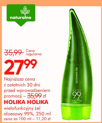 Żel wielofunkcyjny 99% Holika holika promocja