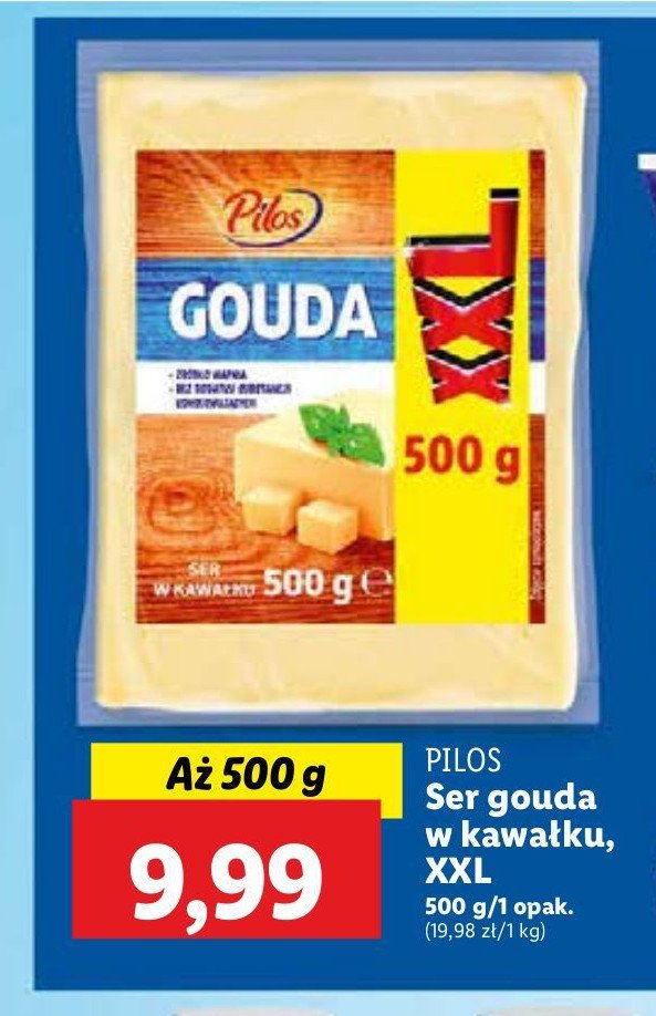 Ser gouda xxl Pilos promocja