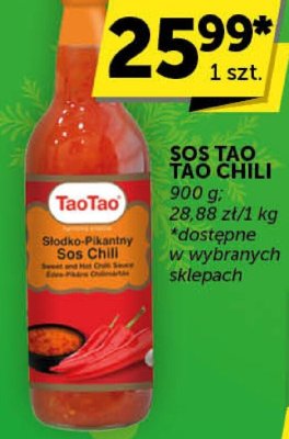Sos Tao Tao Sriracho-Pikantny Sos Chili promocja w Groszek