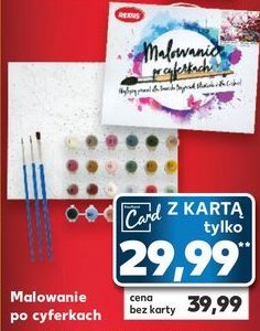 Malowanie po cyferkach Rexus promocja
