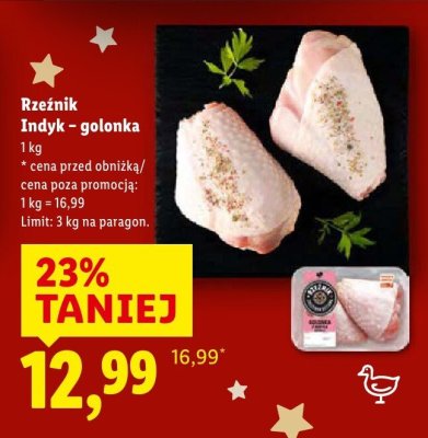 Indyk - golonka promocja w Lidl