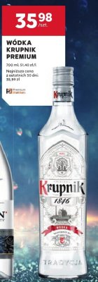 Wódka promocja w Stokrotka