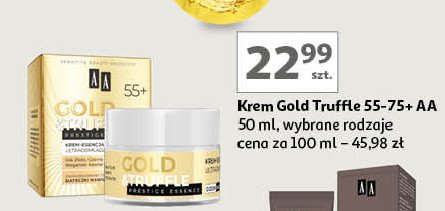 Krem do twarzy 75+ Aa gold & truffle promocja