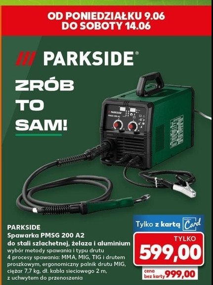 Spawarka Parkside promocja