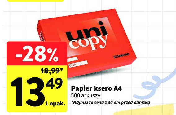 Papier do ksero promocja