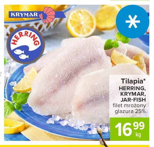 Tilapia filet Jar-fish promocja