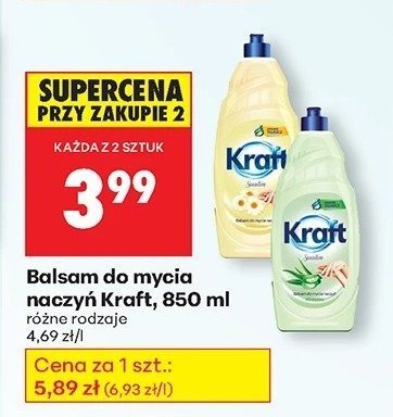 Balsam do mycia naczyń 850 ml różne rodzaje promocja w Biedronka