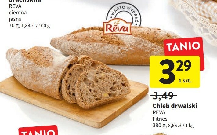 Chleb drwalski Reva promocja