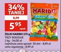 Żelki owocowe Haribo baiser eier promocja