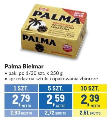 Palma Bielmar promocja w Makro