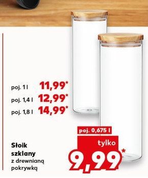 S艂oik szklany 1.4 l promocja