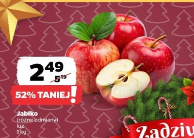 Jabłko różne odmiany promocja w Netto
