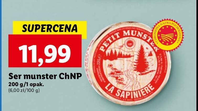 Ser munster la sapiniere promocja