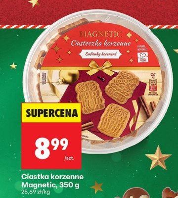 Ciastka korzenne Magnetic, 350 g promocja w Biedronka