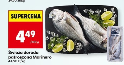 Świeża dorada patroszona Marinero promocja w Biedronka