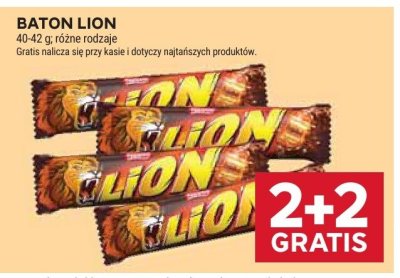 Baton Lion wild promocja w Stokrotka