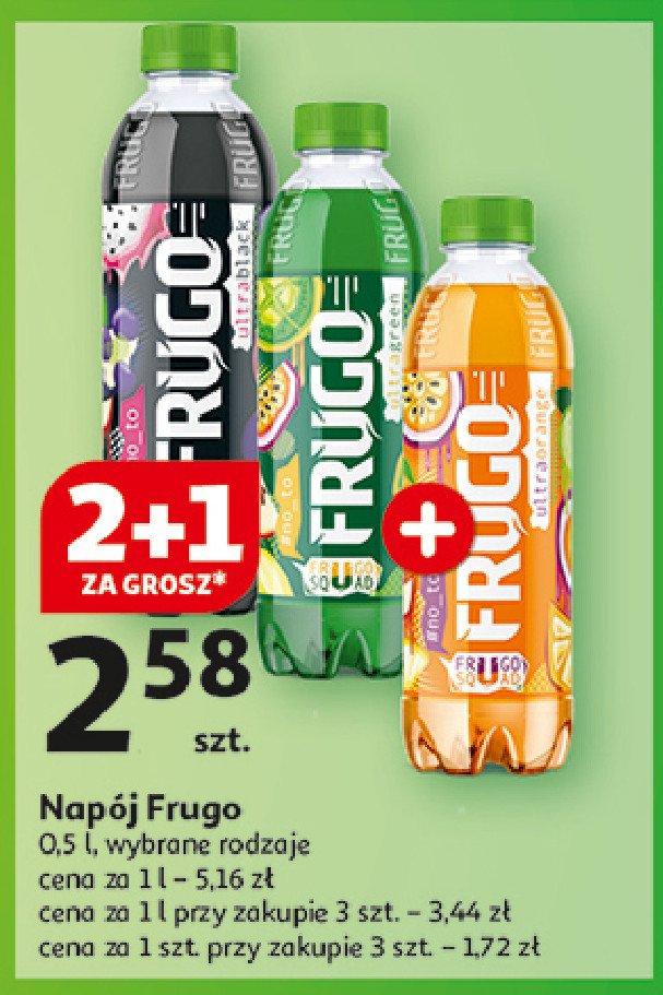 Napój pomarańczowy Frugo promocja