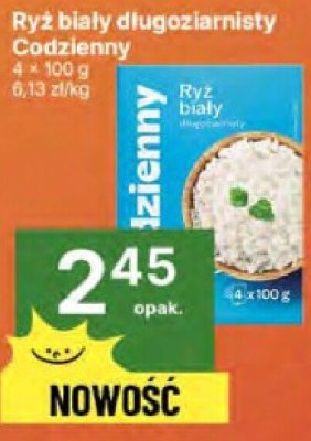 Ryż biały długoziarnisty Codzienny promocja w Delikatesy Centrum