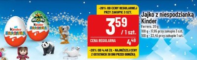 Jajko niespodzianka natoons Kinder niespodzianka promocja