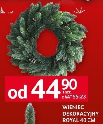 Wieniec dekoracyjny Royal 40 cm promocja w Selgros