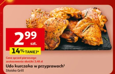 Udo kurczaka w przyprawach Stoisko Grill promocja w Auchan