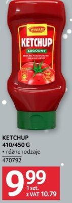 Ketchup 410/450 g promocja w Selgros