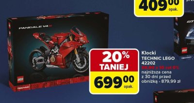 Klocki LEGO TECHNIC LEGO 42202 promocja w Carrefour
