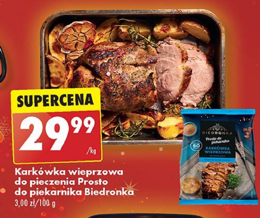 Karkówka wieprzowa Biedronka promocja w Biedronka