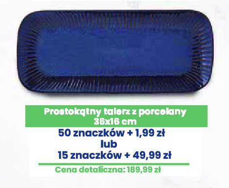 Talerz dekoracyjny prostok膮tny promocja