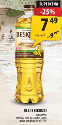 Olej beskidzki promocja w Arhelan